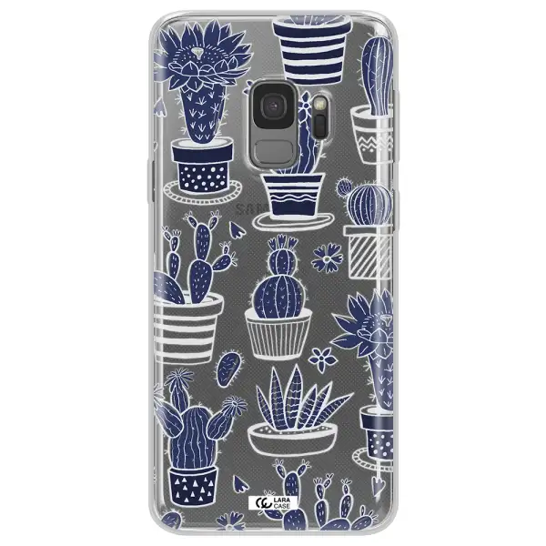Blue Cactus Samsung S9 Clear TPU Case