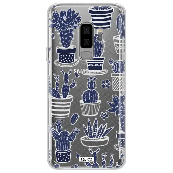 Blue Cactus Samsung S9 Plus Clear TPU Case