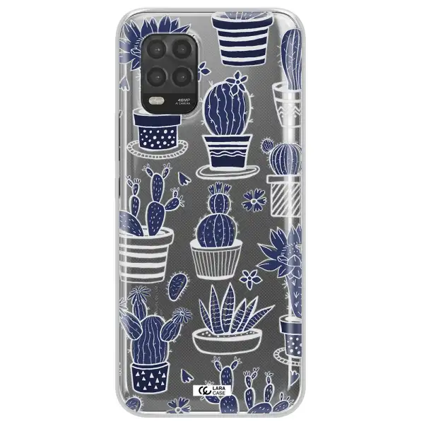 Blue Cactus Xiaomi Mi 10 Lite Clear TPU Case