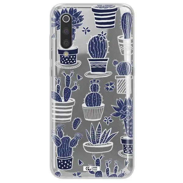 Blue Cactus Xiaomi Mi 9 Clear TPU Case