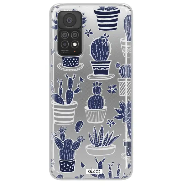Blue Cactus Xiaomi Note 11 Pro Clear TPU Case