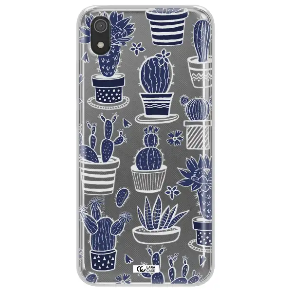 Blue Cactus Xiaomi Redmi 7A Clear TPU Case