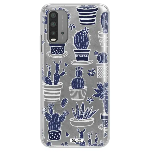 Blue Cactus Xiaomi Redmi 9T Clear TPU Case