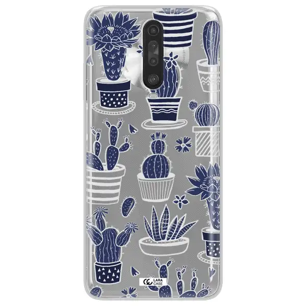 Blue Cactus Xiaomi Redmi K30 Clear TPU Case