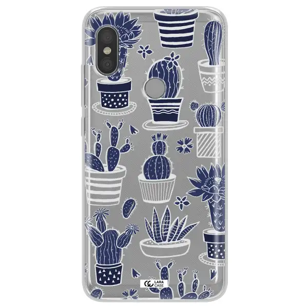 Blue Cactus Xiaomi Redmi Note 6 Pro Clear TPU Case