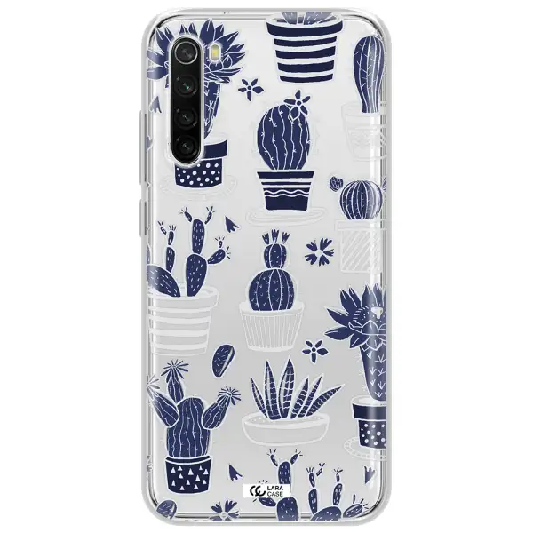 Blue Cactus Xiaomi Redmi Note 8T Clear Tpu Case
