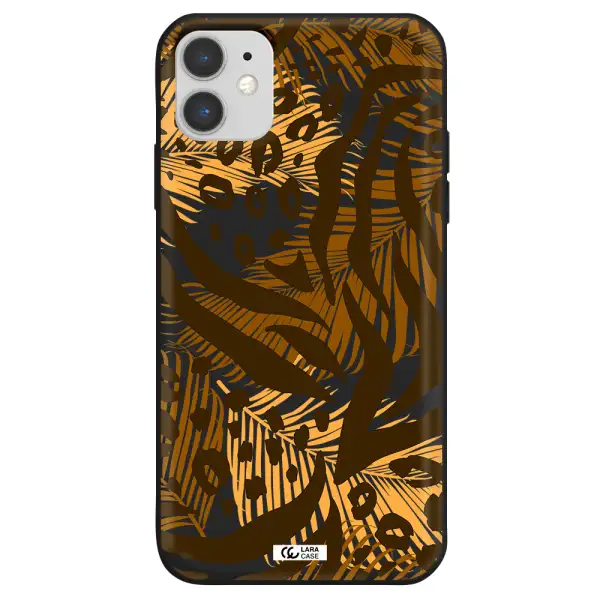 Be Wild Apple iPhone 11 Silicone black Case