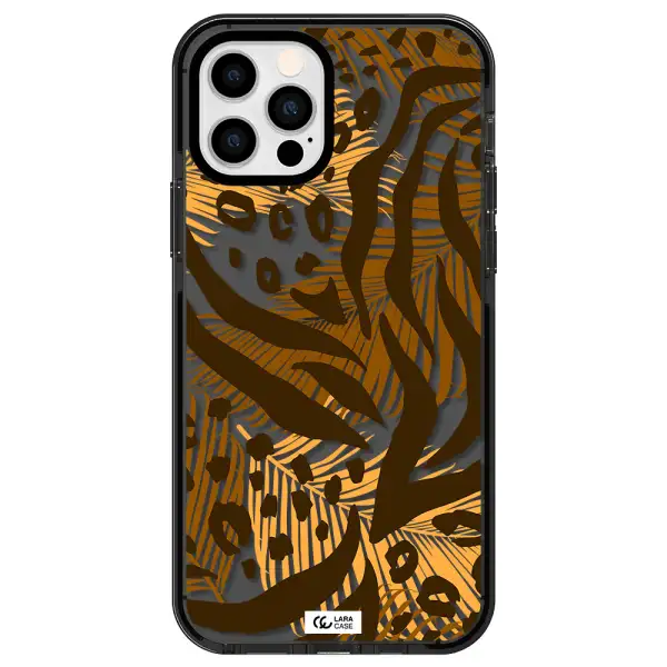 Be Wild Apple iPhone 12 pro impact Smoke Black Case