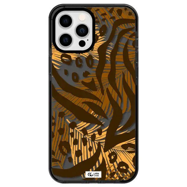 Be Wild Apple iPhone 12 pro max impact Smoke Black Case