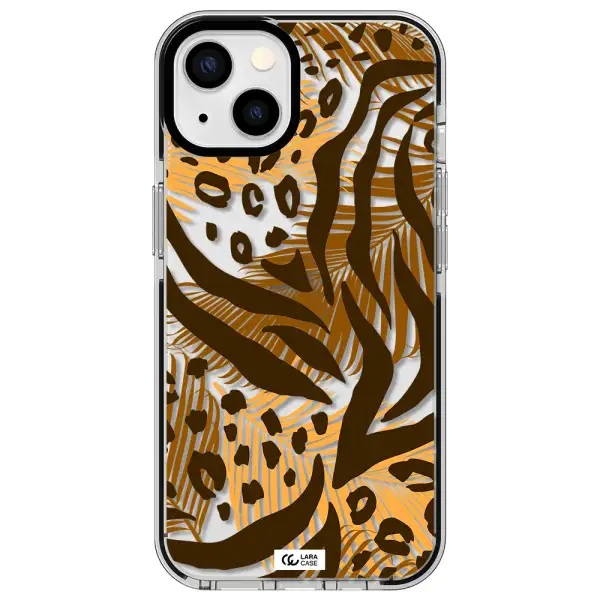 Be Wild Apple iPhone 13 impact black border Case