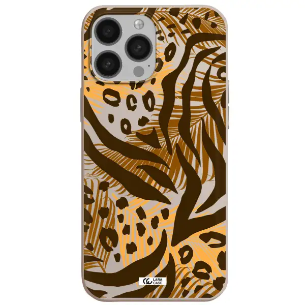 Be Wild Apple iPhone 13 Pro Max Silicone Stone Case