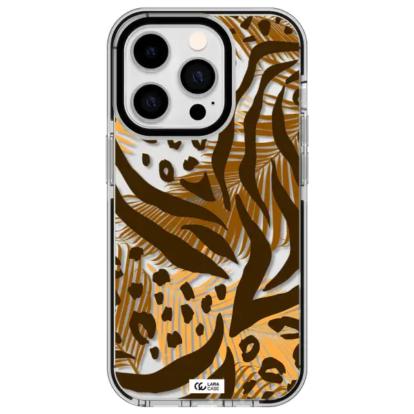 Be Wild Apple iPhone 14 pro impact black border Case