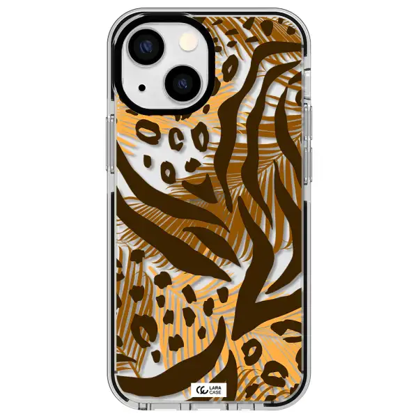 Be Wild Apple iPhone 15 impact black border Case