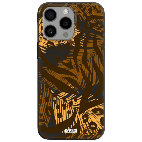 Be Wild Apple Iphone 15 Pro max Silicone black Case