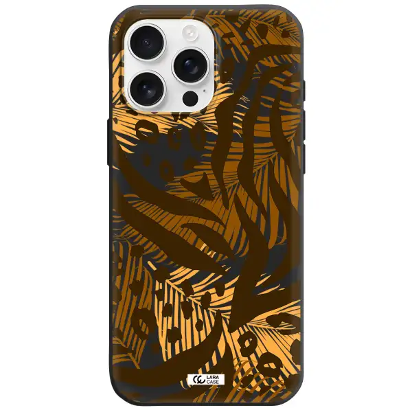 Be Wild Apple Iphone 16 Pro Max Silicone Black Case