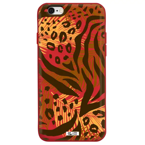 Be Wild Apple iPhone 6 Silicone Imperial Red Case