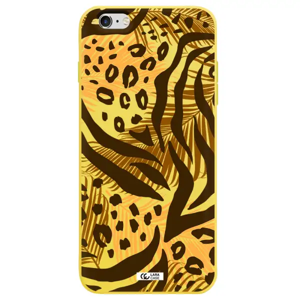 Be Wild Apple iPhone 6S Silicone canary yellow Case
