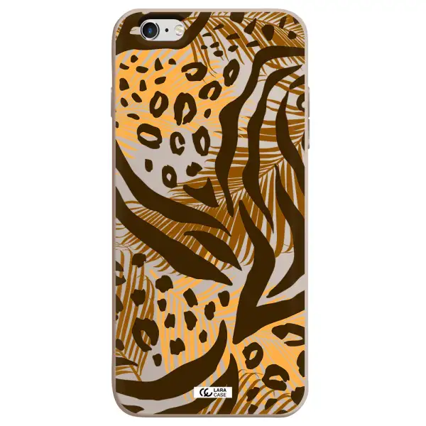 Be Wild Apple iPhone 6S Silicone Stone Case