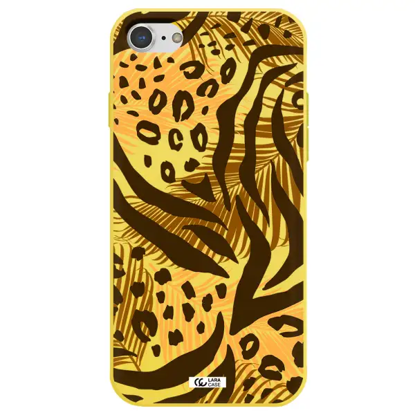 Be Wild Apple iPhone 7 Silicone canary yellow Case