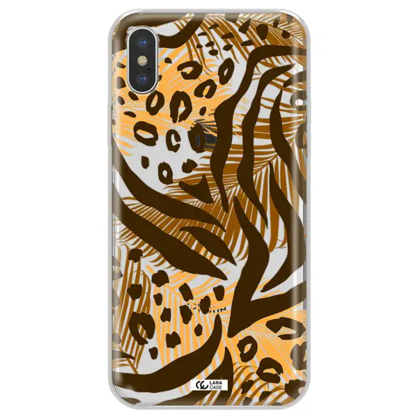 Be Wild Apple iPhone XS Clear TPU Case