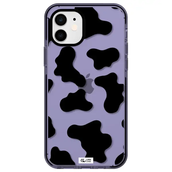 Cow Print Apple iPhone 11 impact Lilac Case