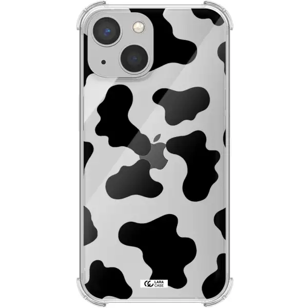 Cow Print Apple iPhone 13 mini Clear PC Case