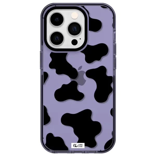 Cow Print Apple iPhone 14 pro impact Lilac Case
