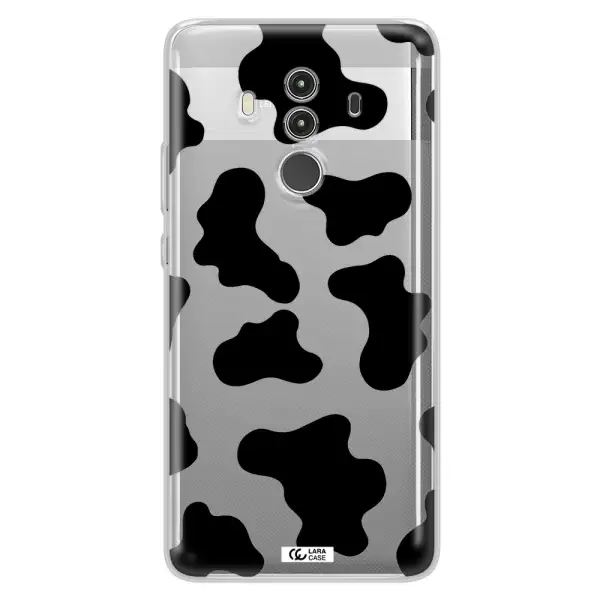 Cow Print Huawei Mate 10 Clear TPU Case