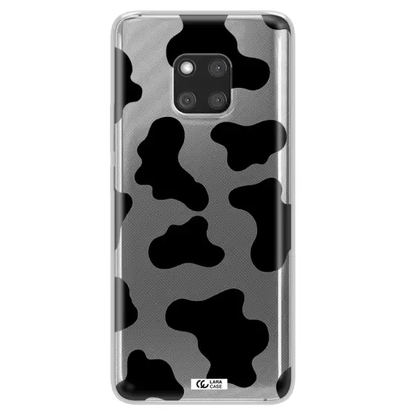 Cow Print Huawei Mate 20 Pro Clear TPU Case