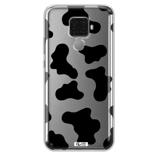 Cow Print Huawei Mate 30 Lite Clear TPU Case
