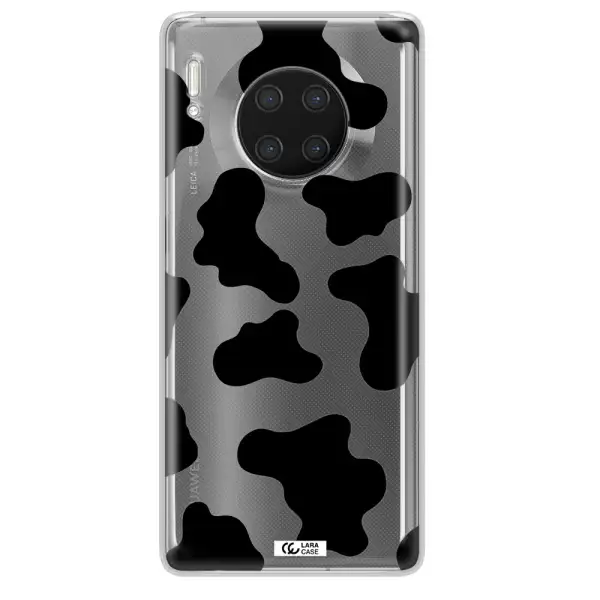 Cow Print Huawei Mate 30 Pro Clear TPU Case