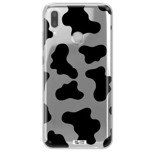 Cow Print Huawei P Smart 2019 Clear TPU Case
