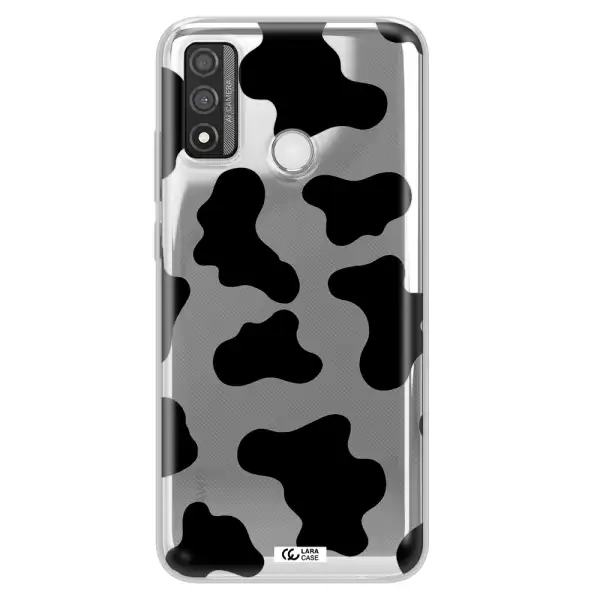 Cow Print Huawei P Smart 2020 Clear TPU Case