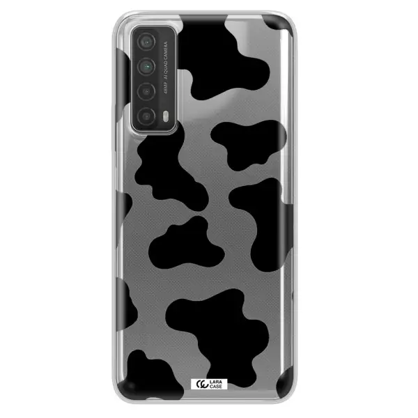 Cow Print Huawei P Smart 2021 Clear TPU Case