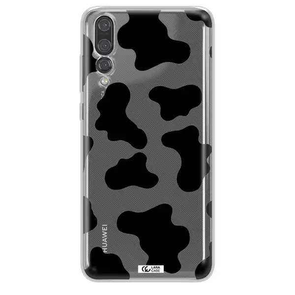 Cow Print Huawei P20 Pro Clear TPU Case