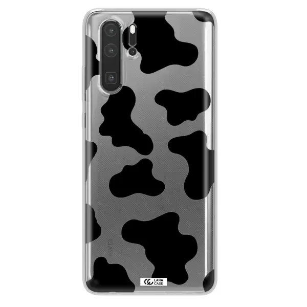 Cow Print Huawei P30 Pro Clear TPU Case