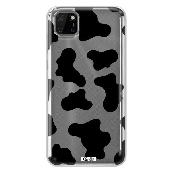 Cow Print Huawei Y5P Clear TPU Case