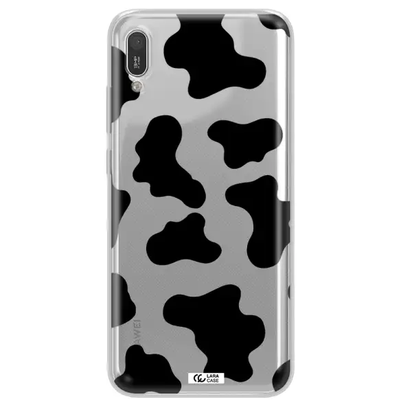 Cow Print Huawei Y6 Pro 2019 Clear TPU Case