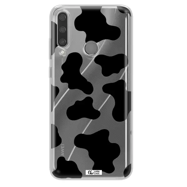 Cow Print Huawei Y6P Clear TPU Case