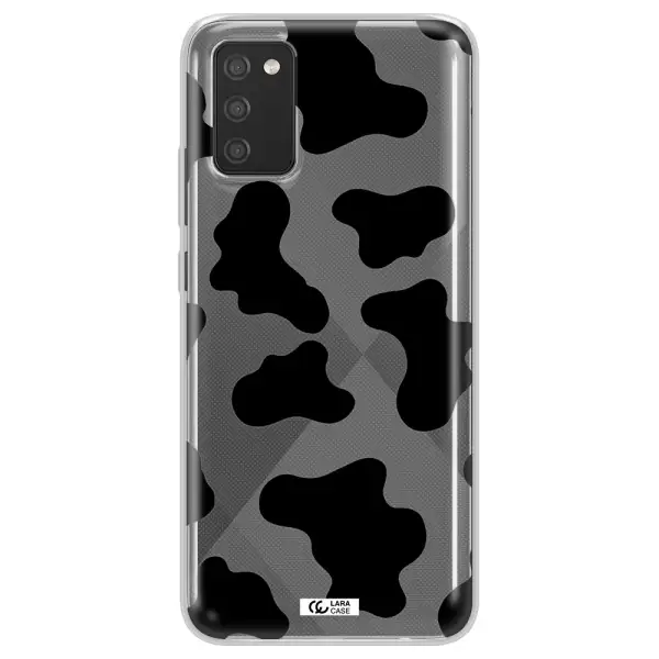 Cow Print Samsung A02S Clear TPU Case