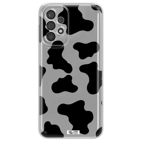 Cow Print Samsung A23 5G Clear Tpu Case