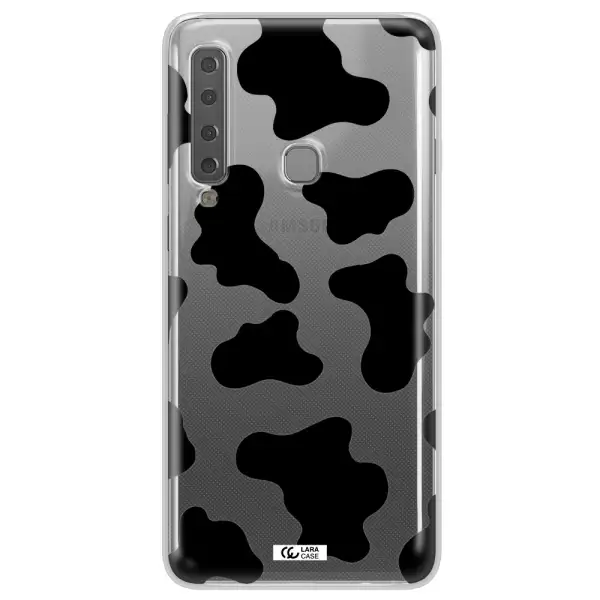 Cow Print Samsung A9 2018 Clear TPU Case