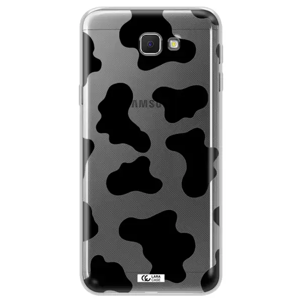 Cow Print Samsung J5 Prime Clear TPU Case
