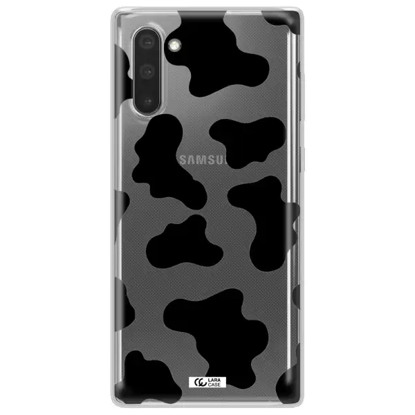 Cow Print Samsung Note 10 Clear TPU Case
