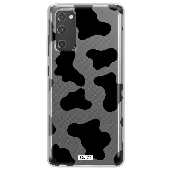 Cow Print Samsung S20 Fe Clear TPU Case