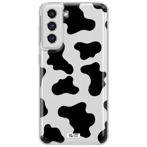 Cow Print Samsung S21 Fe Clear Tpu Case