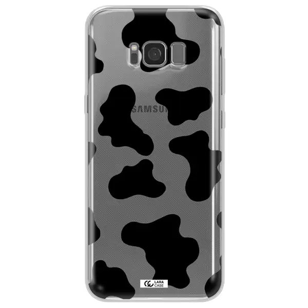 Cow Print Samsung S8 Plus Clear TPU Case