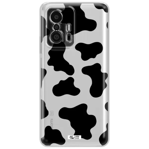 Cow Print Xiaomi 11T Pro Clear Tpu Case