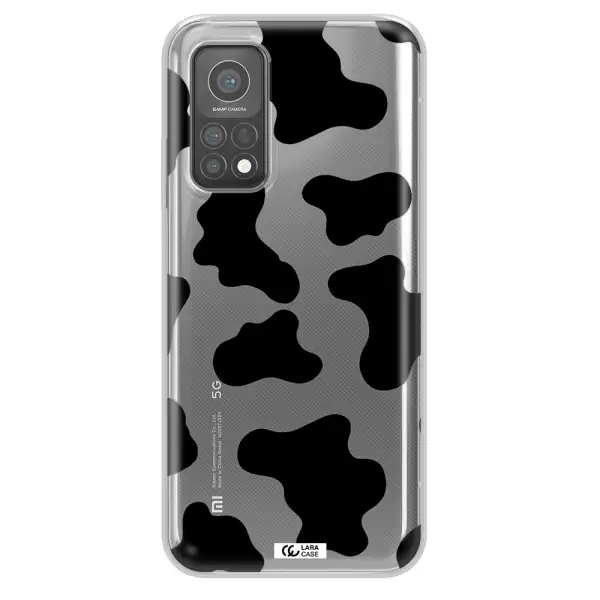 Cow Print Xiaomi Mi 10 T Pro Clear TPU Case