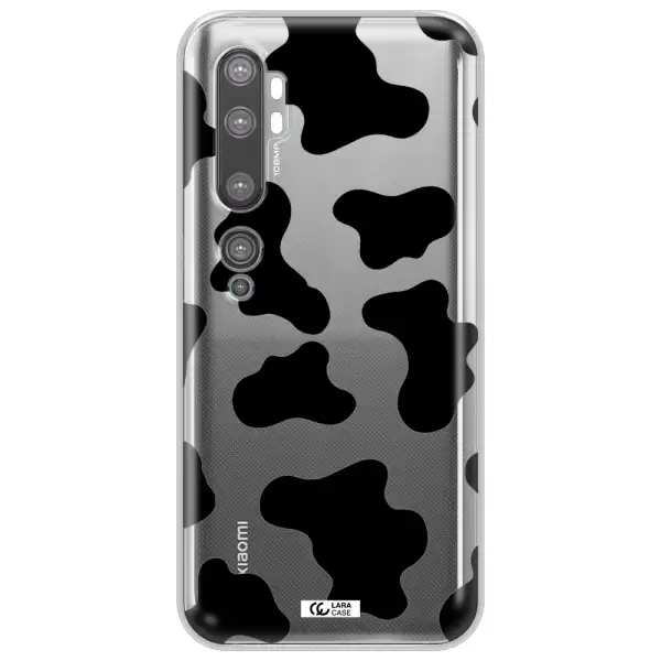 Cow Print Xiaomi Mi Note 10 Clear TPU Case